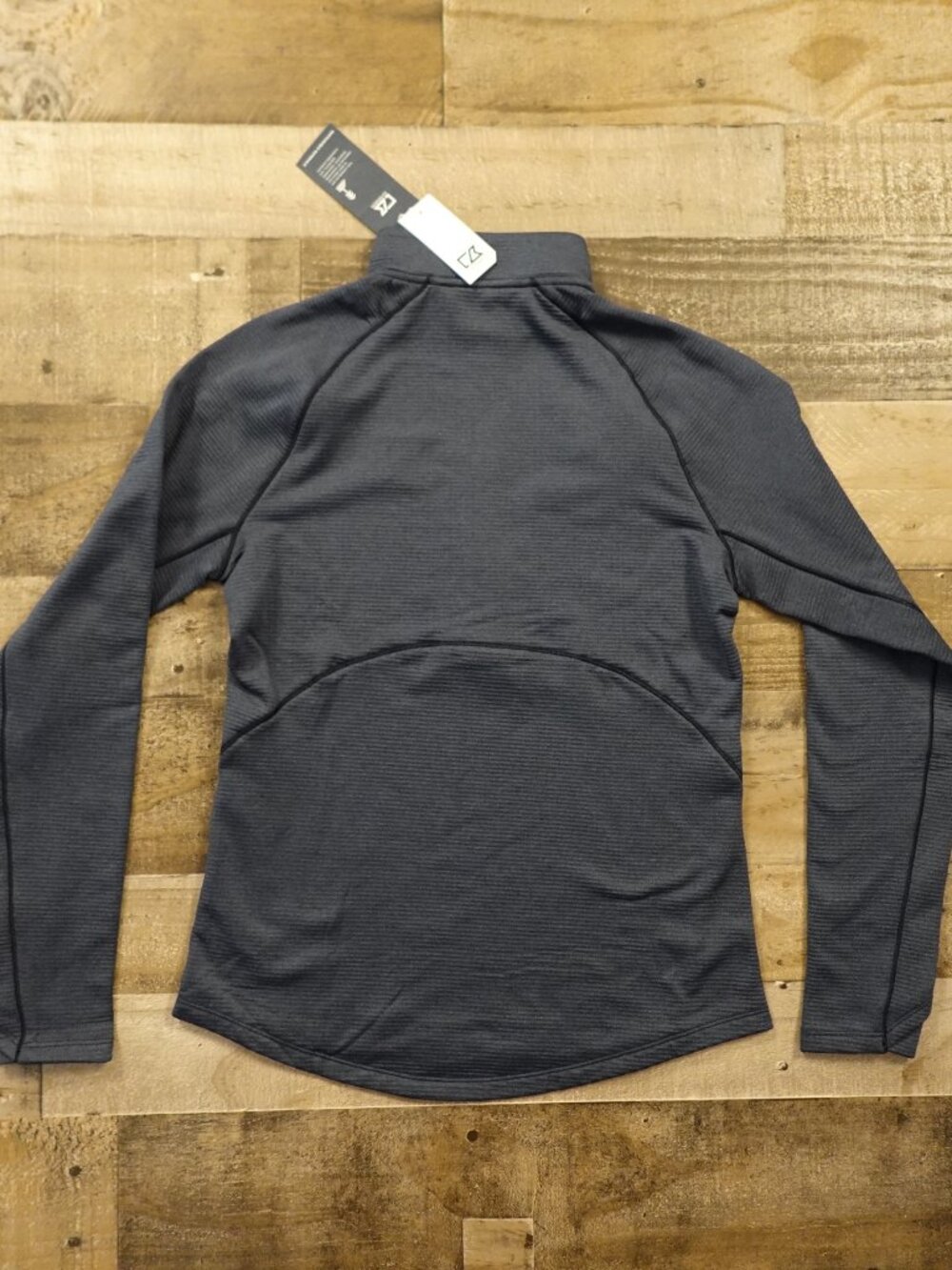 Cutter & Buck‎ Peshastin Eco Fleece 1/4 Zip Women’s Small Navy NWT - Picture 12 of 12